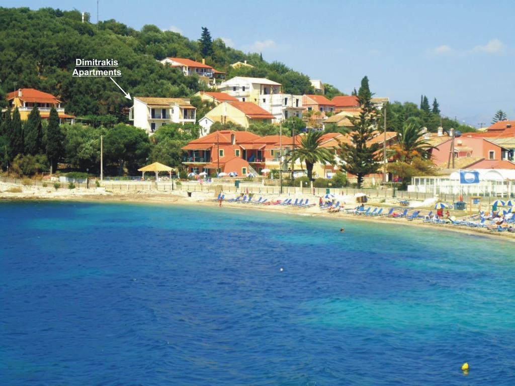 Dimitrakis Apartments Kassiopi Dış mekan fotoğraf